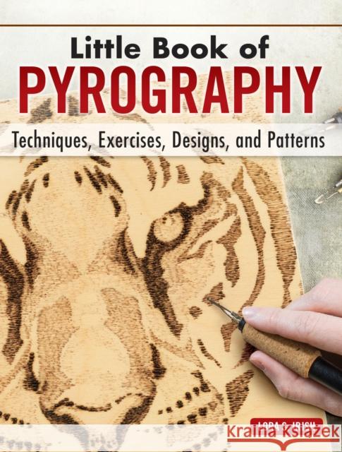 Little Book of Pyrography: Techniques, Exercises, Designs, and Patterns Lora S. Irish 9781565239692 Fox Chapel Publishing