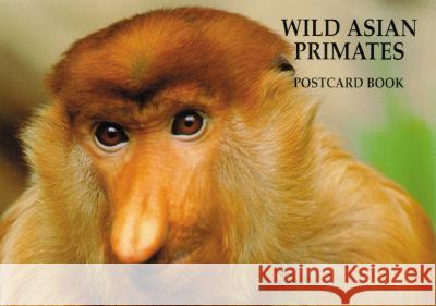 Wild Asian Primates Postcard Book [With 16 Color Postcards] Mark Brazil Art Wolfe 9781565548367 Pelican Publishing Company