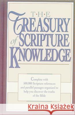 The Treasury of Scripture Knowledge Hendrickson Publishers 9781565638334