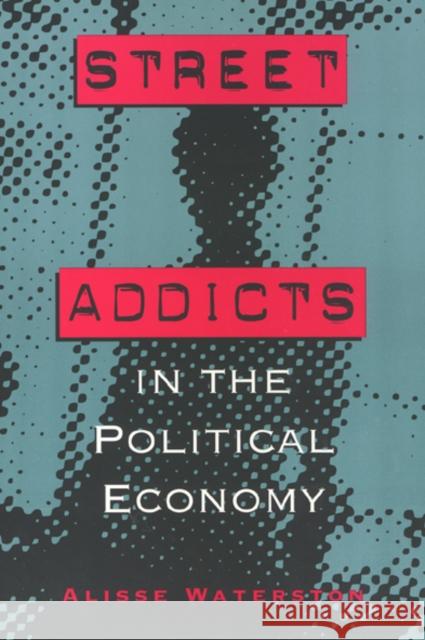 Street Addicts in the Political Economy Waterston, Alisse 9781566395748 Temple University Press