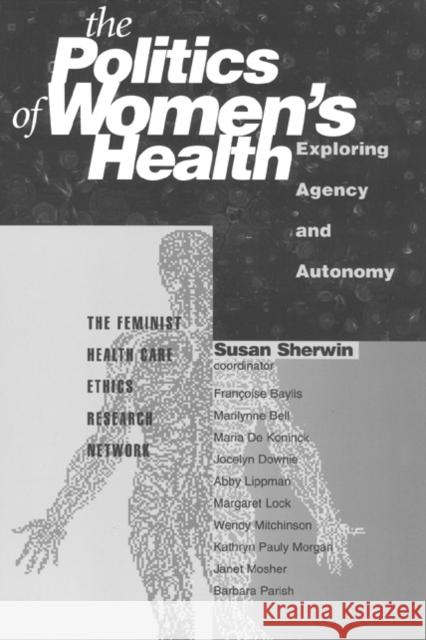 Politics of Women's Health Sherwin, Susan 9781566396332 Temple University Press