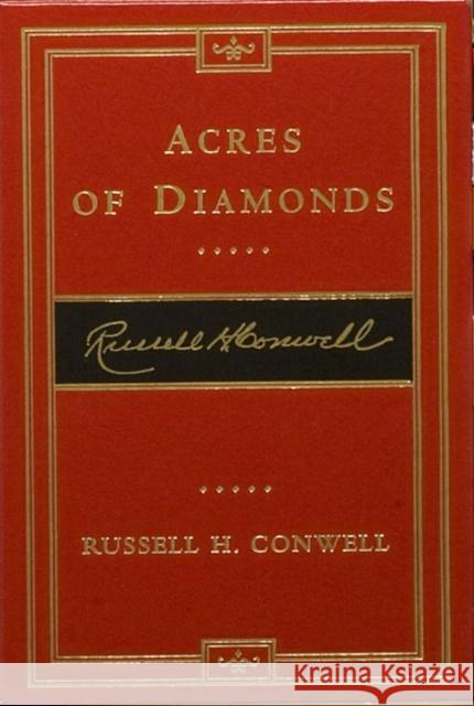 Acres of Diamonds Russell Conwell David Adamany Russell Frank Weigley 9781566399623 Temple University Press