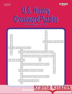 U.S. History Crossword Puzzles Grades 5-12 Rebecca Stark 9781566445627 Educational Impressions