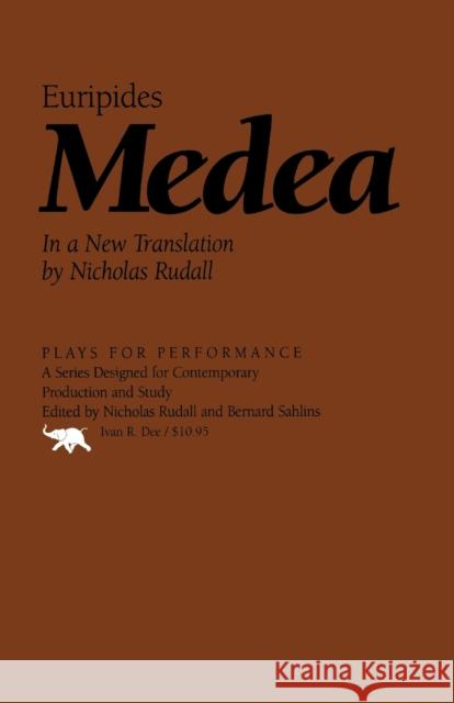 Medea  Euripides 9781566633215 0