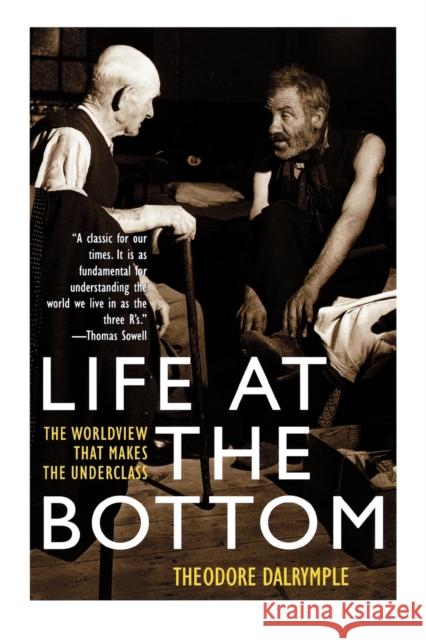 Life at the Bottom: The Worldview That Makes the Underclass Dalrymple, Theodore 9781566635059 Ivan R. Dee Publisher