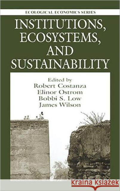 Institutions, Ecosystems, and Sustainability Robert Costanza Bobbi S. Low Lin Ostrom 9781566703895