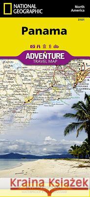 Panama Map National Geographic Maps 9781566952606 Not Avail
