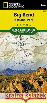 Big Bend National Park Map National Geographic Maps 9781566952897 Rand McNally & Company