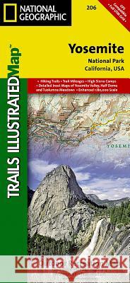 Yosemite National Park Map National Geographic Maps 9781566952996 NATIONAL GEOGRAPHIC