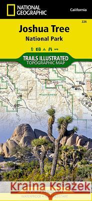 Joshua Tree National Park Map National Geographic Maps 9781566953009 Rand McNally & Company