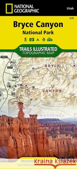 Bryce Canyon National Park Map National Geographic Maps 9781566953207 NATIONAL GEOGRAPHIC MAPS