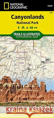 Canyonlands National Park Map National Geographic Maps 9781566953269 Rand McNally & Company