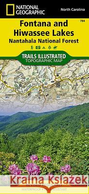 Fontana and Hiwassee Lakes Map [Nantahala National Forest] National Geographic Maps 9781566953337 Not Avail