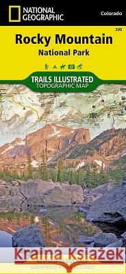 Rocky Mountain National Park Map National Geographic Maps 9781566953429 NATIONAL GEOGRAPHIC