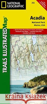 Acadia National Park Map National Geographic Maps 9781566953528 Rand McNally & Company