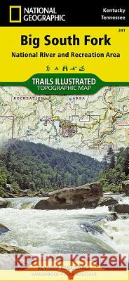 Big South Fork National River and Recreation Area Map National Geographic Maps 9781566953542 Not Avail