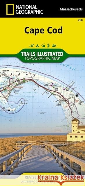 Cape Cod Map National Geographic Maps 9781566953559 Rand McNally & Company