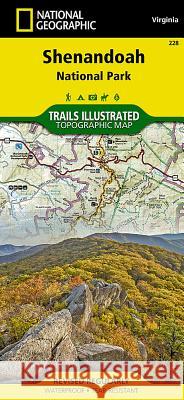 Shenandoah National Park Map National Geographic Maps 9781566953658 Rand McNally & Company