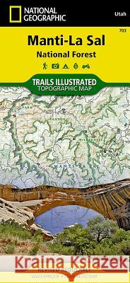 Manti-La Sal National Forest Map National Geographic Maps 9781566953771 Not Avail