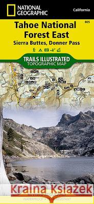 Tahoe National Forest East Map [Sierra Buttes, Donner Pass] National Geographic Maps 9781566953818