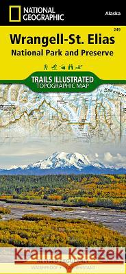 Wrangell-St. Elias National Park and Preserve Map National Geographic Maps 9781566953825