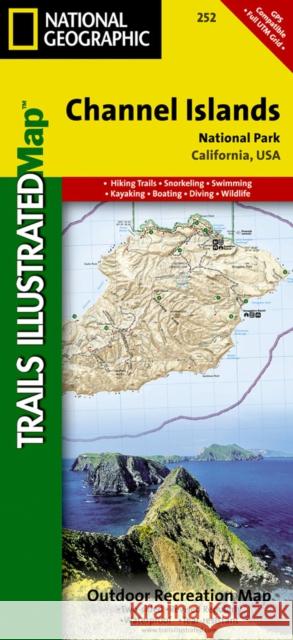 Channel Islands National Park Map National Geographic Maps 9781566954105 Rand McNally & Company