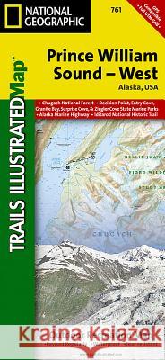 Prince William Sound West Map National Geographic Maps 9781566954204 Not Avail