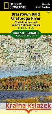 Brasstown Bald, Chattooga River Map [Chattahoochee and Sumter National Forests] National Geographic Maps 9781566954679 Not Avail