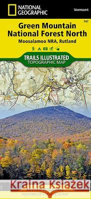 Green Mountain National Forest North Map [Moosalamoo National Recreation Area, Rutland] National Geographic Maps 9781566955119 Not Avail