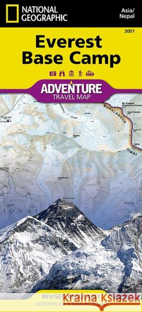 Everest Base Camp, Nepal: Travel Maps International Adventure Map National Geographic Maps 9781566955195 National Geographic Maps