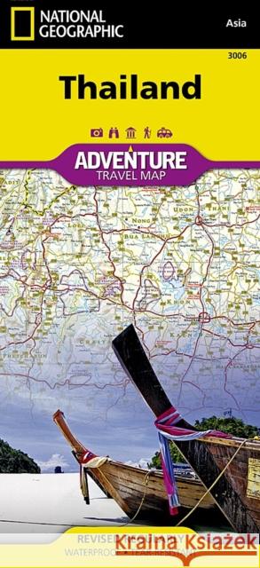 Thailand Map National Geographic Maps 9781566955263 National Geographic Maps