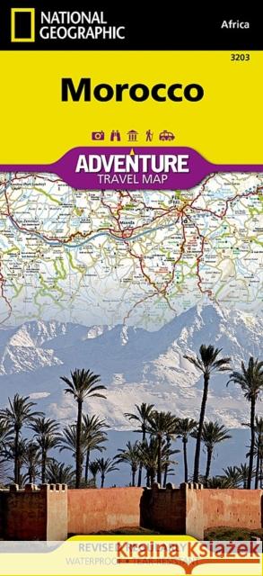 Morocco Map National Geographic Maps 9781566955300 National Geographic Maps