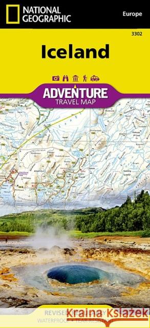 Iceland: Travel Maps International Adventure Map National Geographic Maps 9781566955348 National Geographic Maps