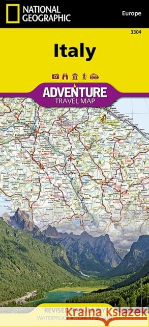 Italy Map National Geographic Maps 9781566955362 National Geographic Maps