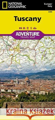 Tuscany Map [Italy] National Geographic Maps 9781566955379 National Geographic Maps