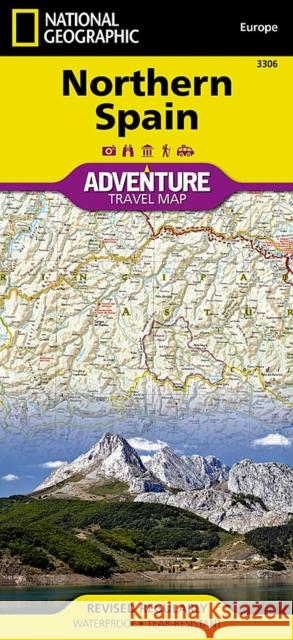 Northern Spain: Travel Maps International Adventure Map National Geographic Maps 9781566955386 National Geographic Maps