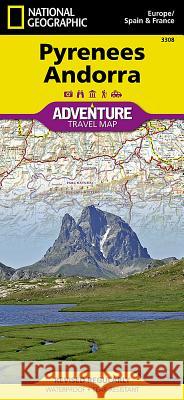 Pyrenees and Andorra Map National Geographic Maps 9781566955409 National Geographic Maps