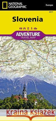 Slovenia Map National Geographic Maps 9781566955430 National Geographic Maps