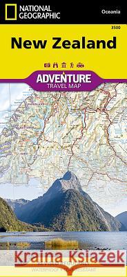 New Zealand Map National Geographic Maps 9781566955492 National Geographic Maps