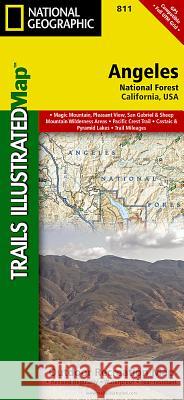 Angeles National Forest Map National Geographic Maps 9781566955775 National Geographic Maps