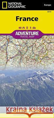 France Map National Geographic Maps 9781566956048 National Geographic Maps