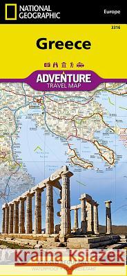 Greece Map National Geographic Maps 9781566956215 Not Avail