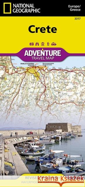 Crete Map [Greece] National Geographic Maps 9781566956222 Not Avail