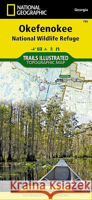 Okefenokee National Wildlife Refuge Map National Geographic Maps 9781566956277 National Geographic Maps