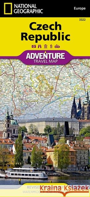 Czech Republic Map National Geographic Maps 9781566956413 National Geographic Maps