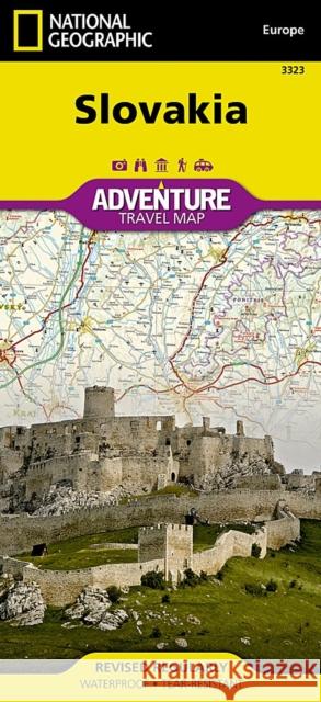 Slovakia Map National Geographic Maps 9781566956420 National Geographic Maps