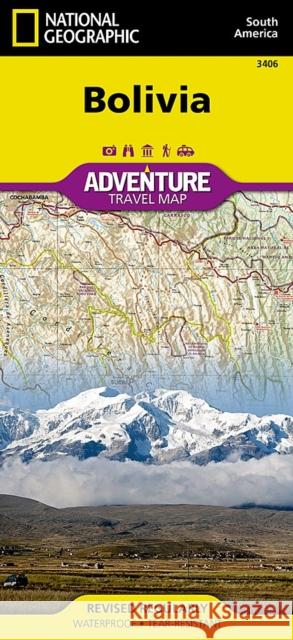 Bolivia: Travel Maps International Adventure Map National Geographic Maps 9781566956505 Not Avail