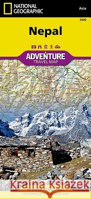 Nepal Map National Geographic Maps 9781566956536 NATIONAL GEOGRAPHIC MAPS