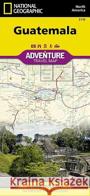 Guatemala Map National Geographic Maps 9781566956543 Not Avail