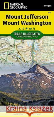 Mount Jefferson, Mount Washington Map National Geographic Maps 9781566956635 Not Avail